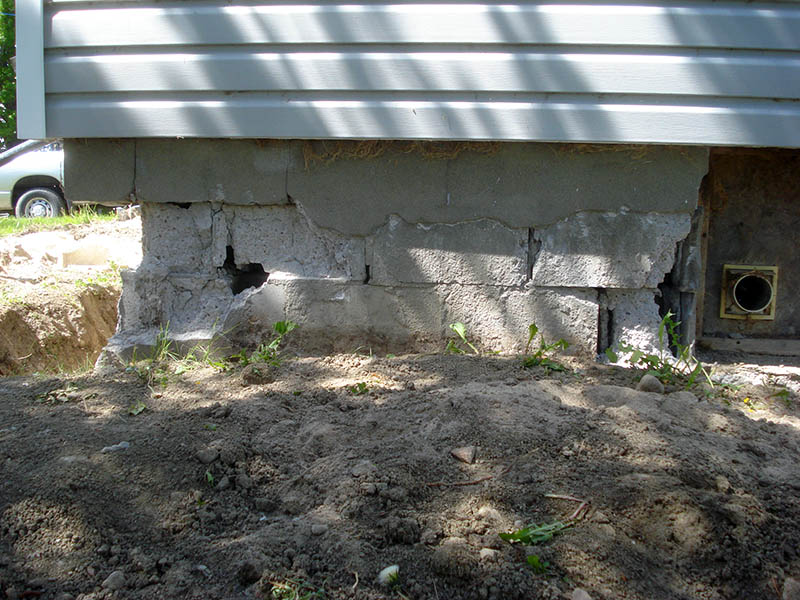 Save you home - consider carefully how to repair block foundation