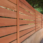 The easiest way of building a horizontal fence with their hands