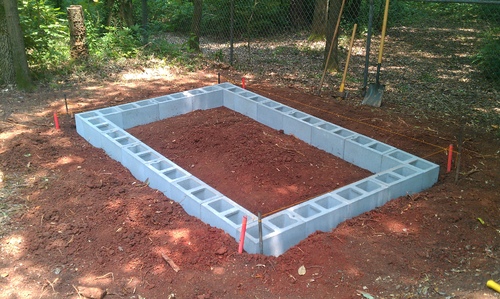 How to build a block foundation without any difficulties?