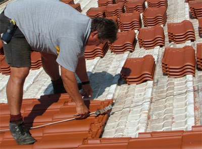 How To Install Clay Roof Tiles Taking, How To Fit Clay Roof Tiles