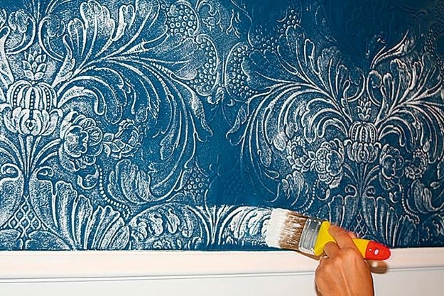 50 Faux Paint Over Textured Wallpaper  WallpaperSafari