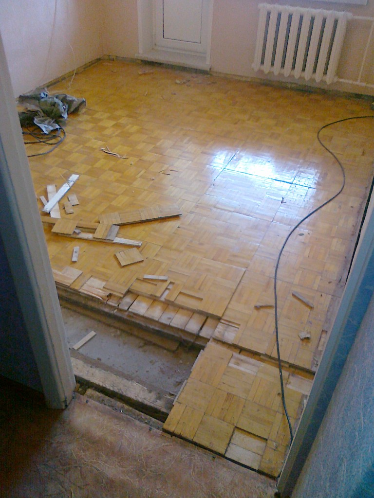 How To Remove Parquet Flooring From Plywood And Concrete Subfloors