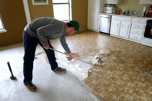 Removing linoleum deals