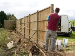 Building a fence yourself