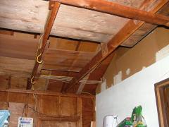 Garage ceiling insulation