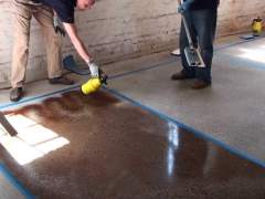 How to acid wash concrete