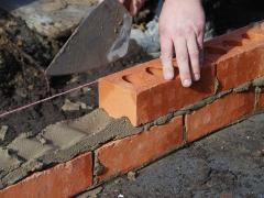 How to build a brick wall