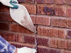 How to build a brick wall step by step