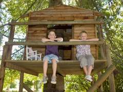 How to build a treehouse for kids