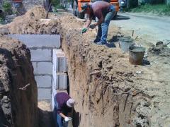 How to build block retaining wall