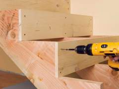 How to build a wooden staircase