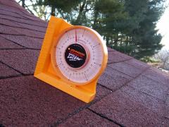 Measure the roof angle