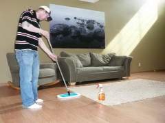 How to clean bamboo floors