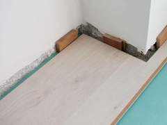 Competent installation of laminate floor