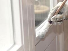 How to paint window frames