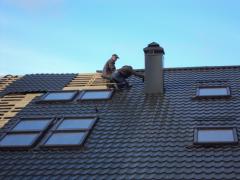 How to walk on a tile roof