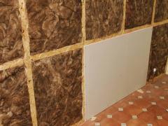 Interior wall insulation