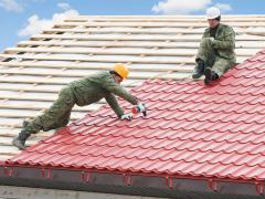 Installation of metal roofing