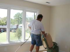 Refinishing bamboo floors