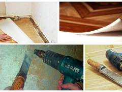 Technology remove linoleum