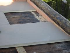 Flat roof insulation