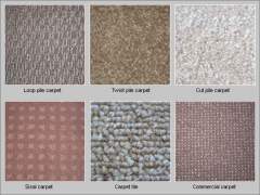 Types of carpet