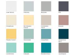 Color options mineral paints