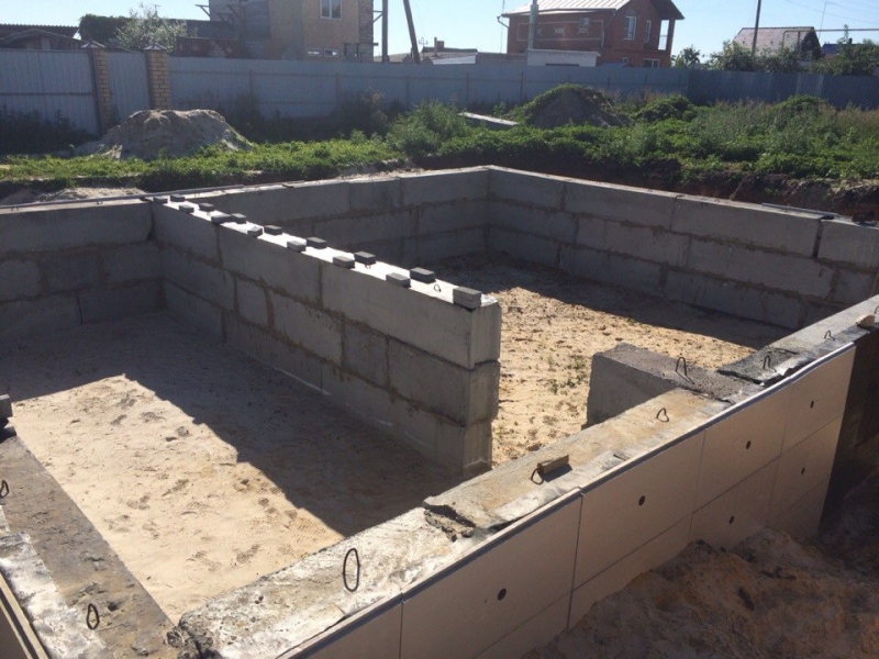 Precast Concrete Foundation Blocks